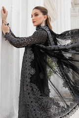 Unstitched Embroidered Chiffon Suit